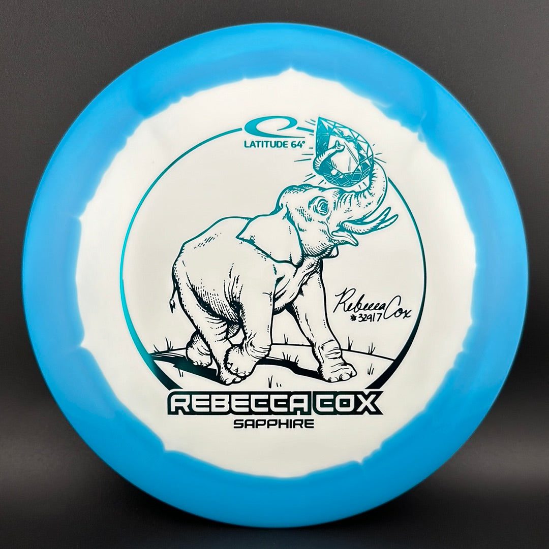 Gold Orbit Sapphire - Rebecca Cox 2024 Tour Series