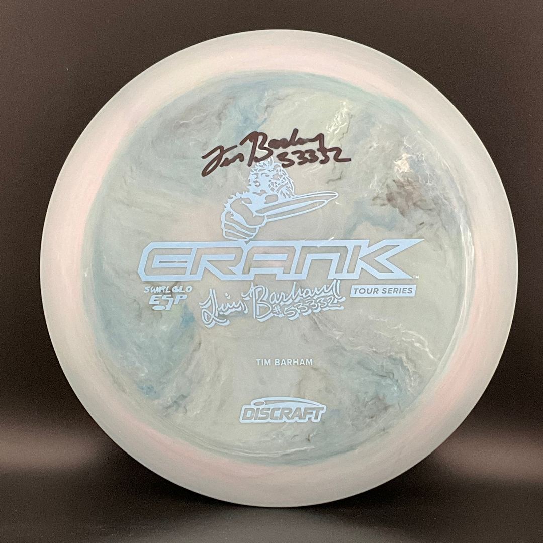 Swirl GLO ESP Crank *Signed* - 2018 Tim Barham Tour Series