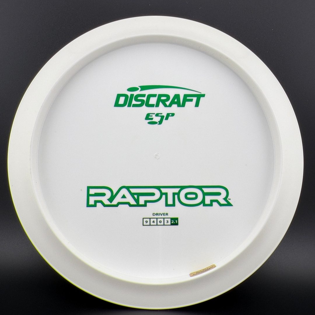 White ESP Raptor - Bottom Stamp (Dyer's Delight)
