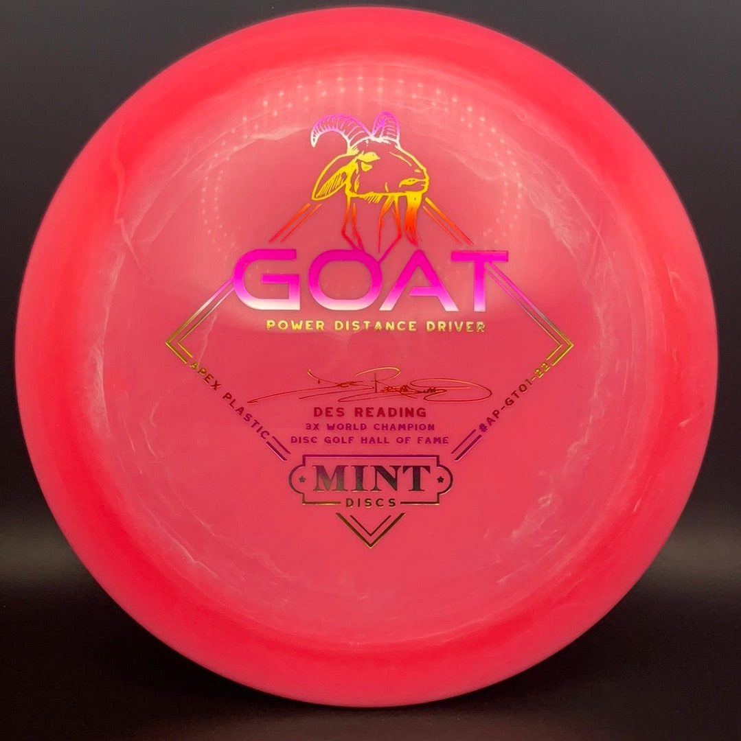 Apex Goat First Run - Des Reading