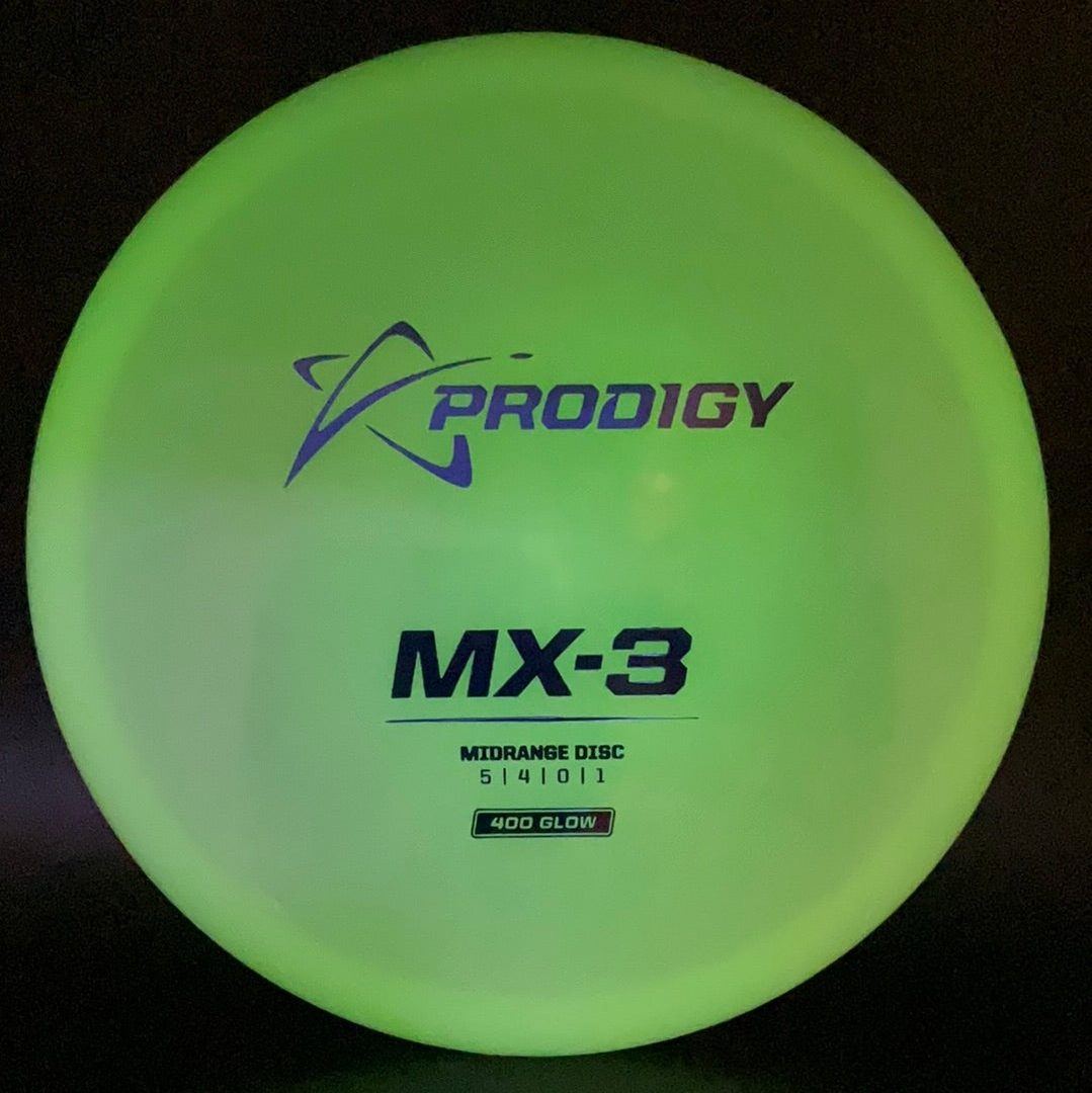 MX-3 (400 Glow) - First Run