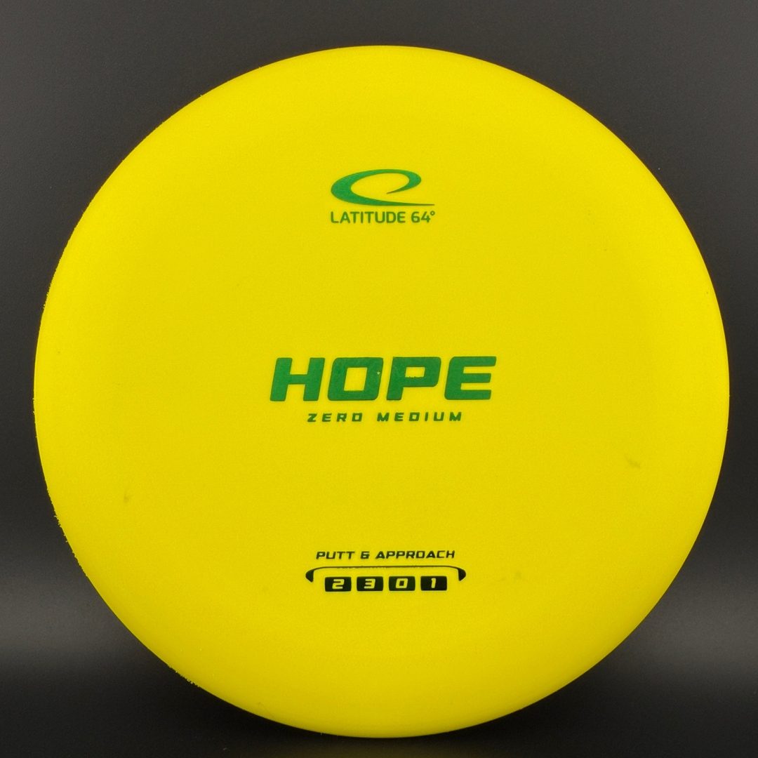 Zero Medium Hope - First Run