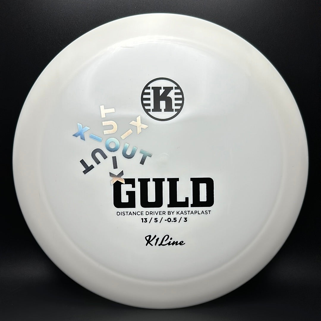 K1 Guld - X-Out Snowflake Stamp