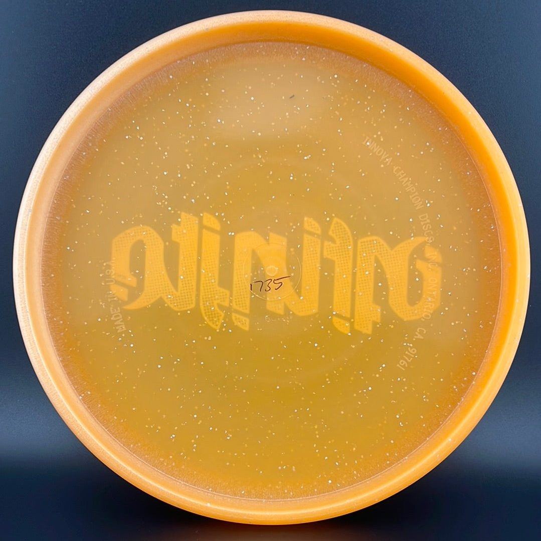Metal Flake Glow C-Blend Glyph (First Run) - Ambigram