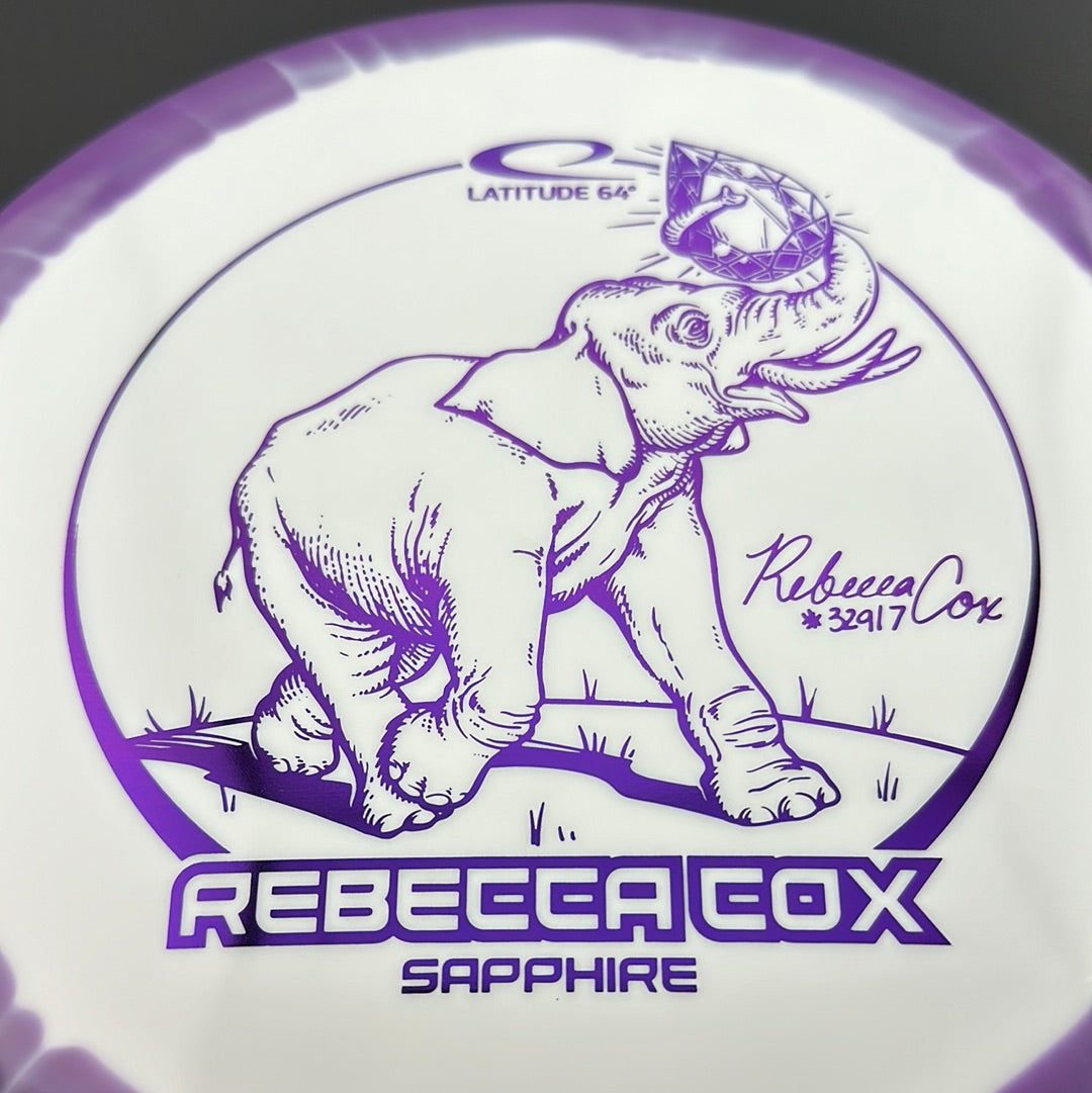 Gold Orbit Sapphire - Rebecca Cox 2024 Tour Series