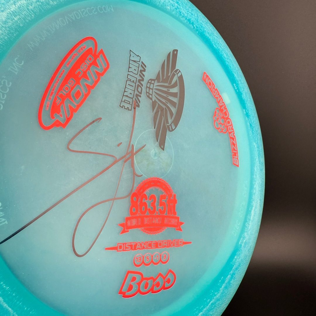 Blizzard Champion Boss (Penned) *Signed* - Simon Lizotte - Air Force