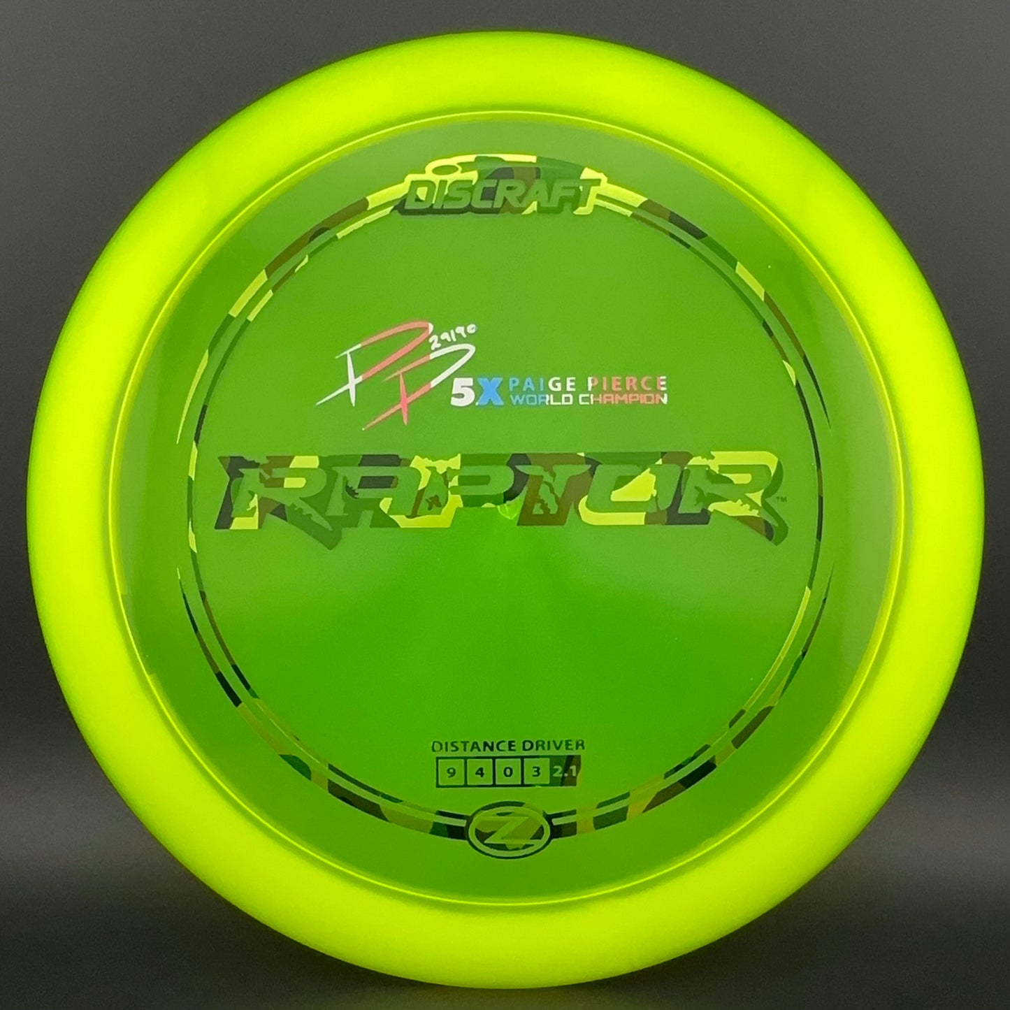 Z Line Raptor - Paige Pierce 5X World Champion