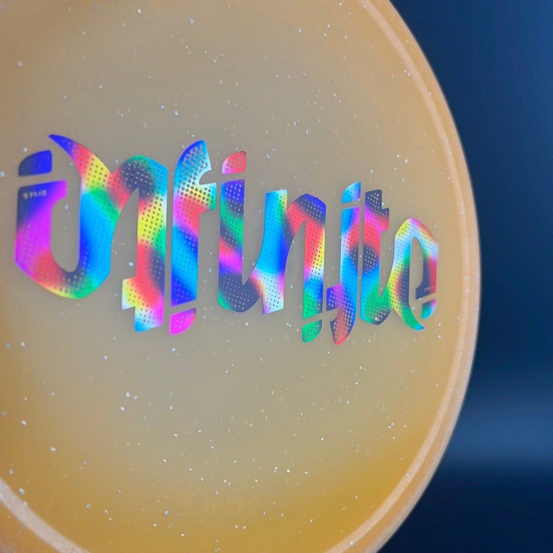 Metal Flake Glow C-Blend Glyph (First Run) - Ambigram