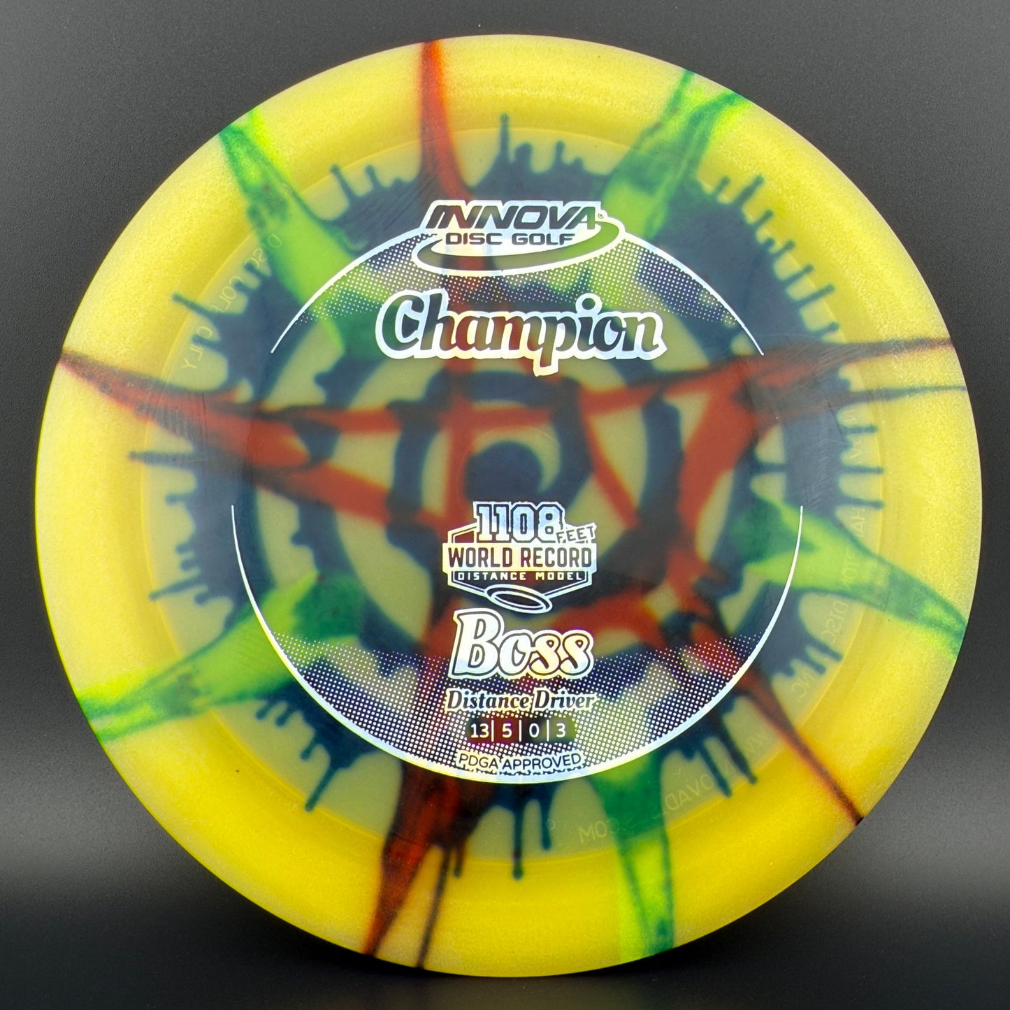 I-Dye Champion Boss - David Wiggins Jr 1108 World Record