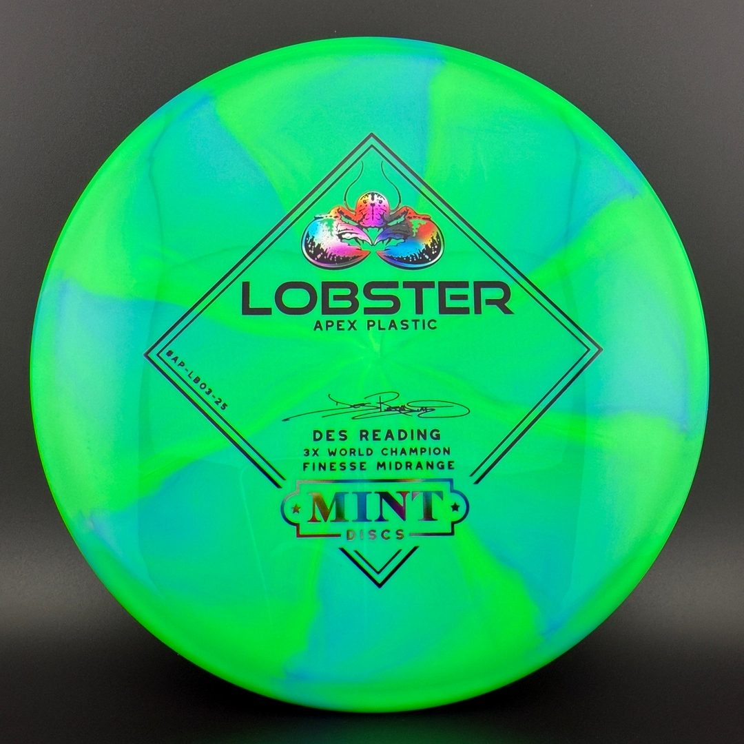 Apex Swirl Lobster - 3rd Run - Des Reading Edition