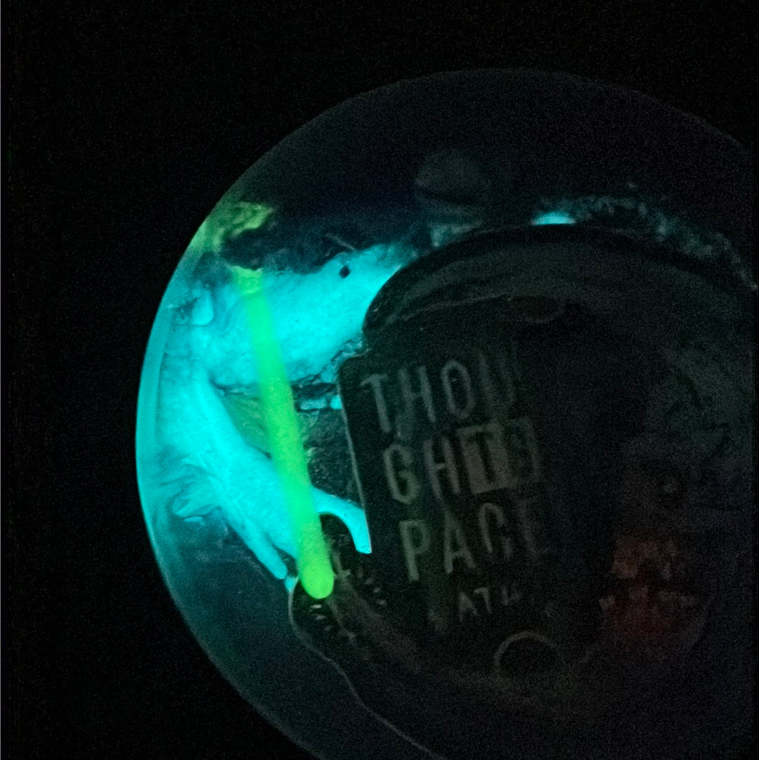 Custom Resin Mini - Blue Green Glow TSA Artwork