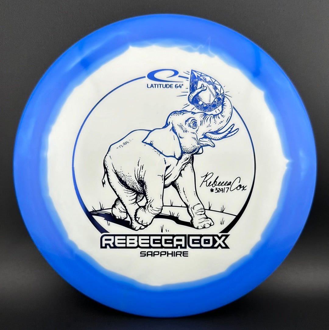 Gold Orbit Sapphire - Rebecca Cox 2024 Tour Series