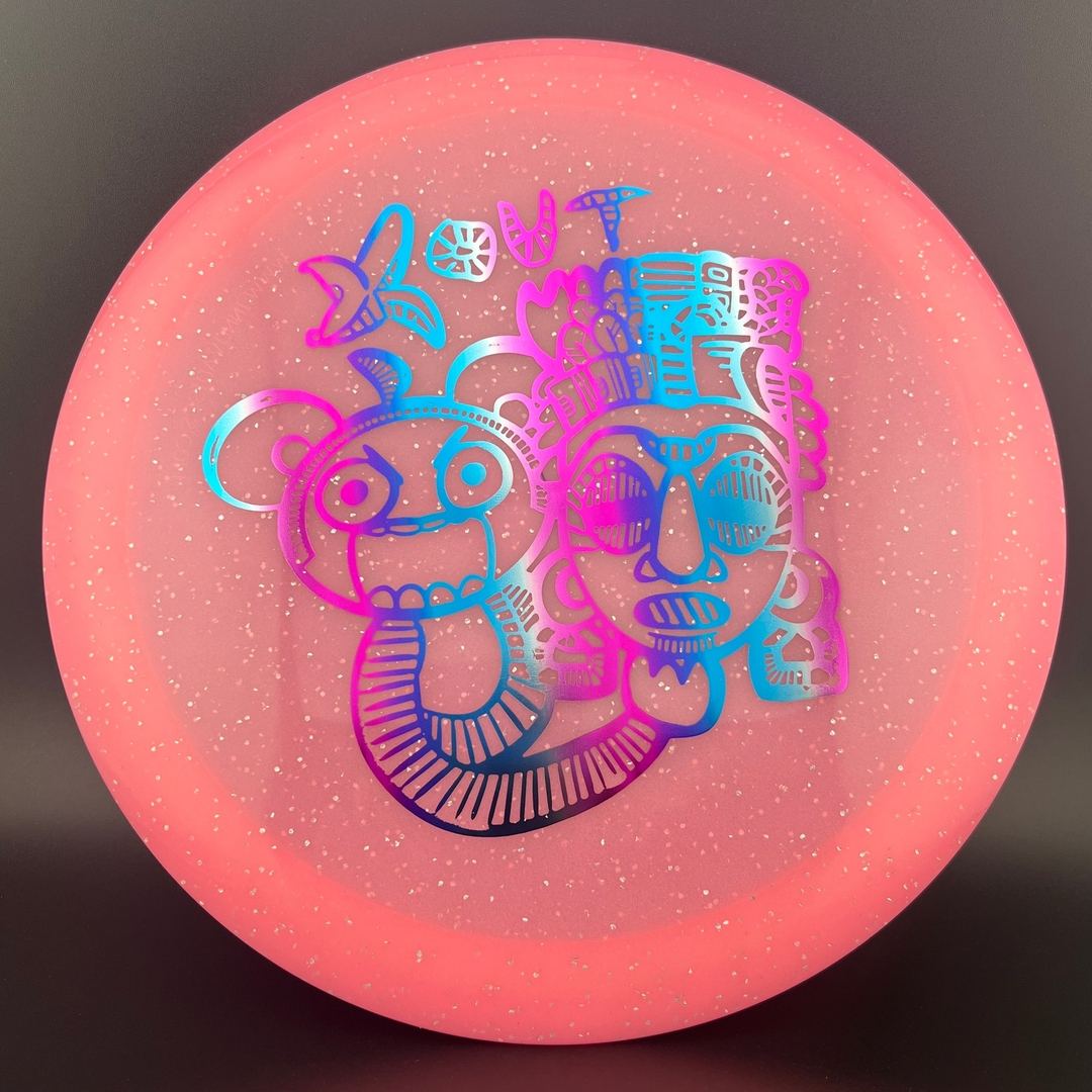 Metal Flake Glow C-Blend Sphinx - Assorted X-Out Stamps