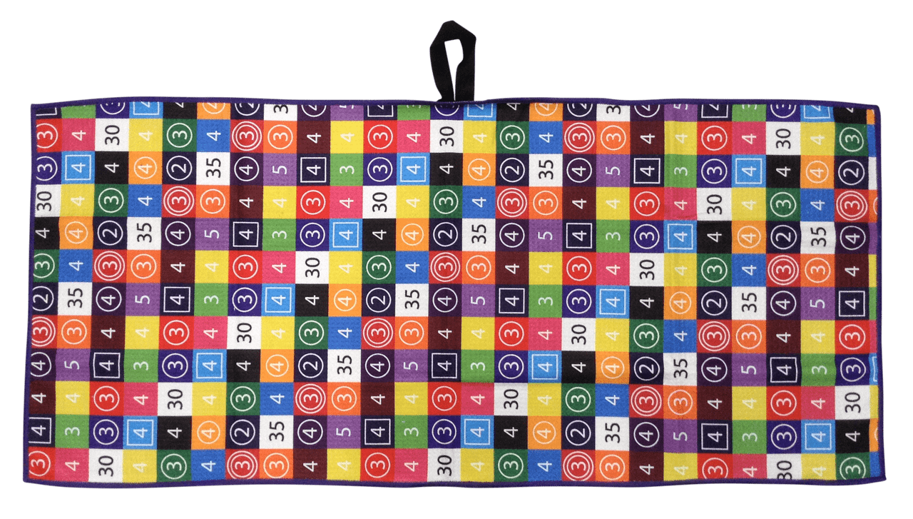 Scorecard Waffle Golf Towel by ReadyGOLF