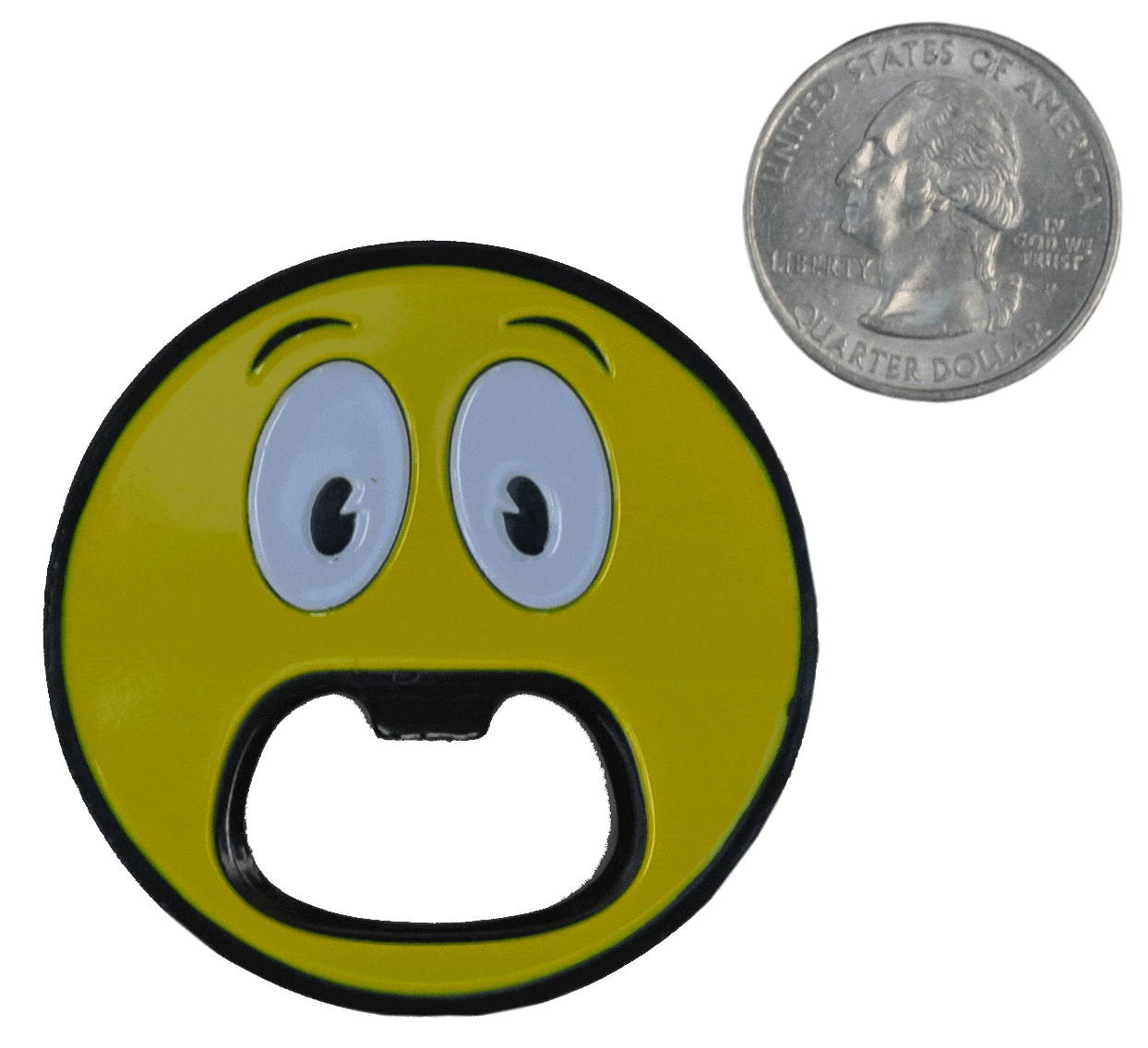 Smiley Face Bottle Opener Ball Marker by ReadyGOLF