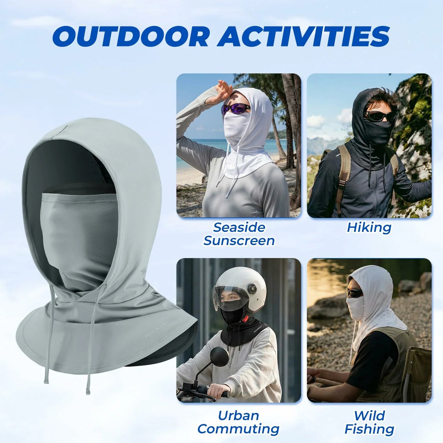 Cooling Balaclava 3 in 1 Face Mask