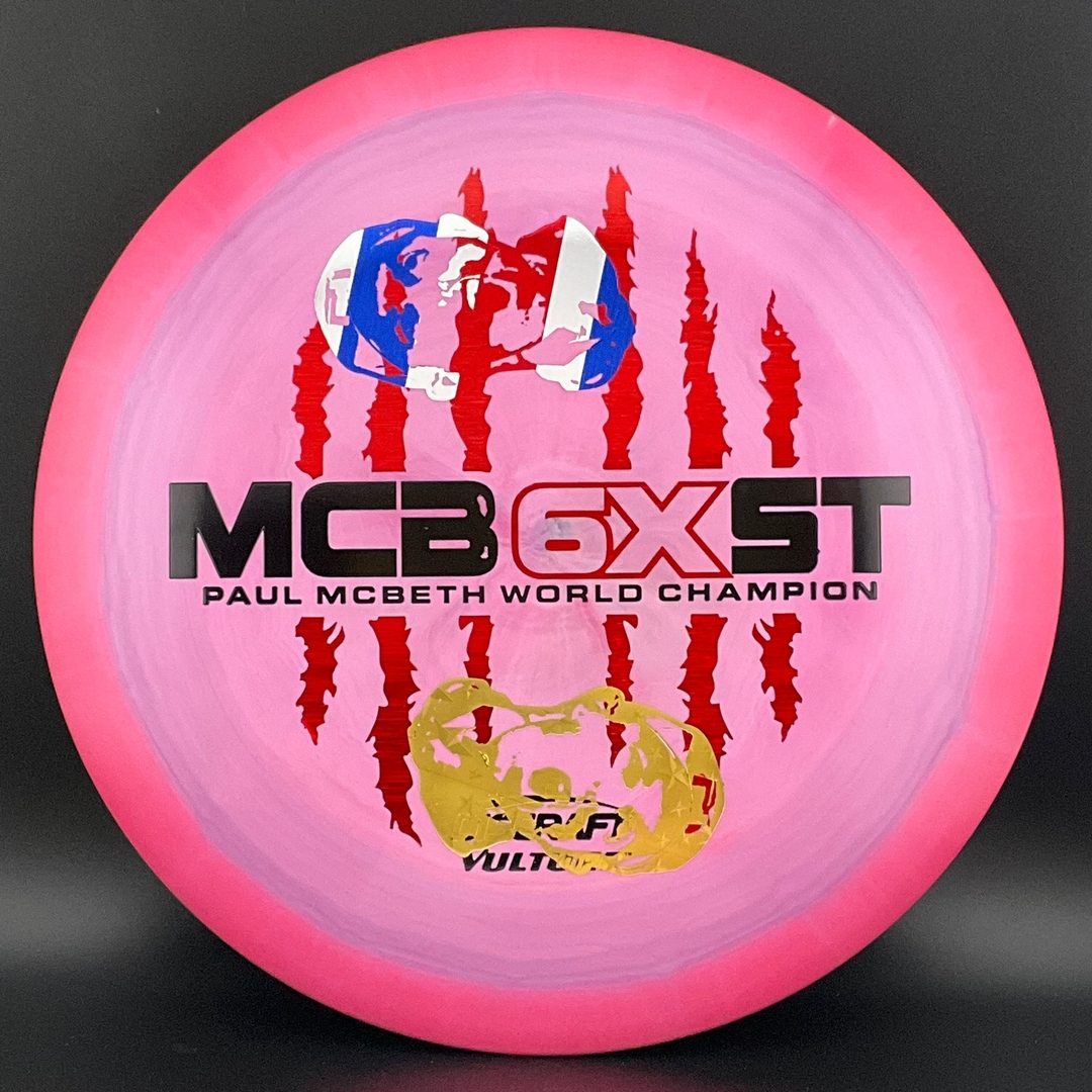 ESP Vulture - "McFace" Misprint - Paul McBeth 6x Claw - MCB6XST Edition