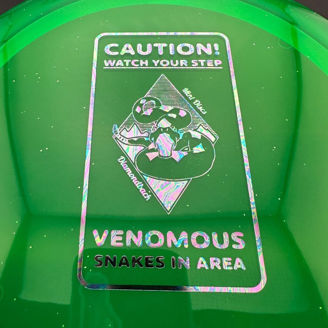Eternal Diamondback - CAUTION Stamp