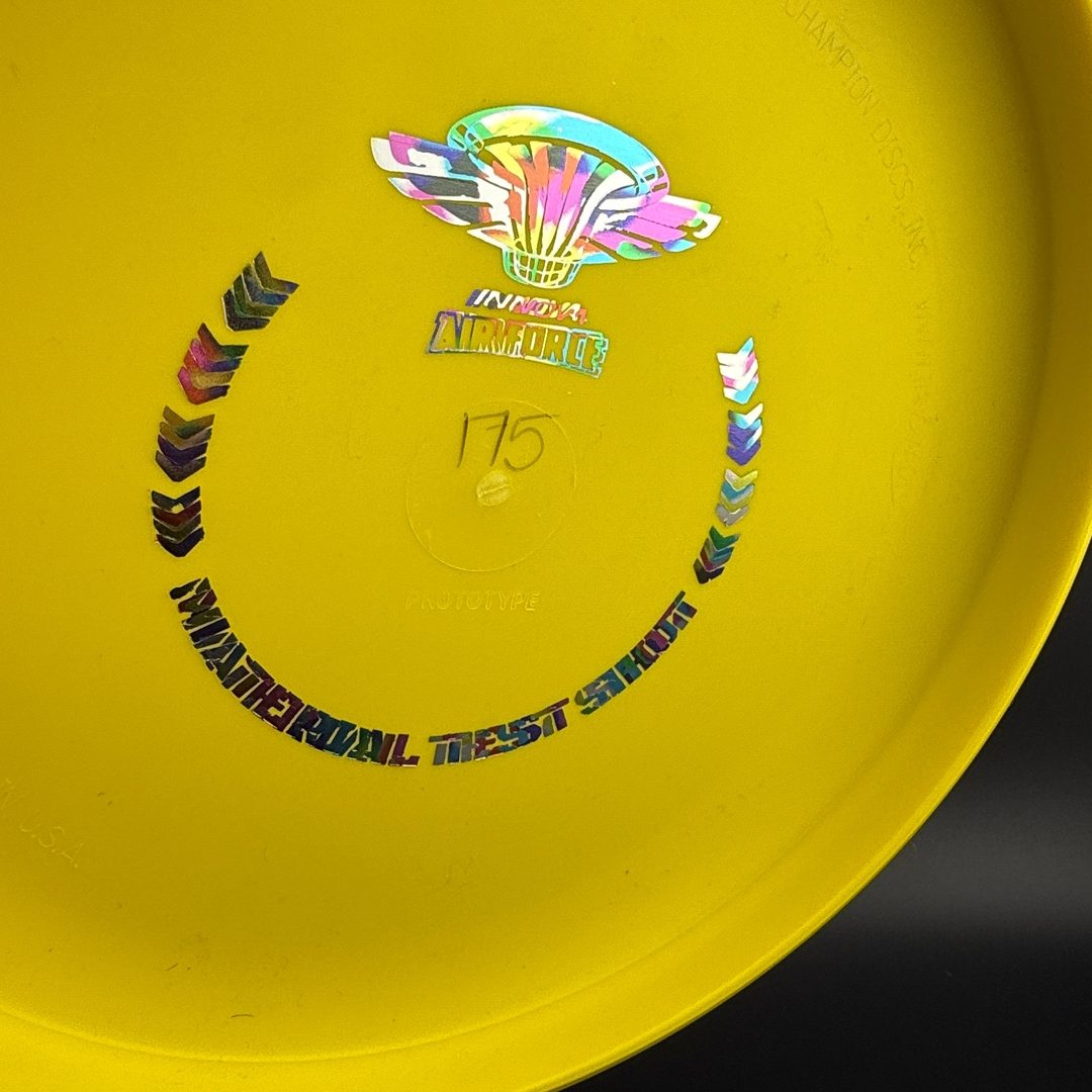 Prototype Putter - Material Test Shot - Air Force