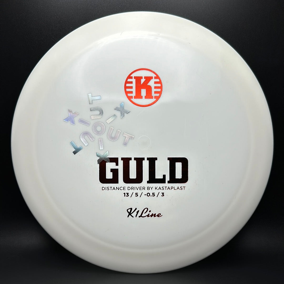 K1 Guld - X-Out Snowflake Stamp