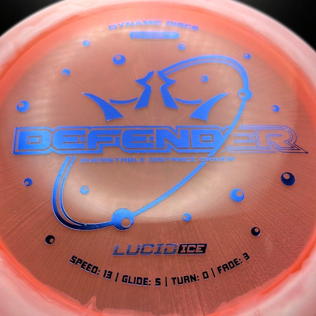 Lucid-Ice Orbit Defender - First Run