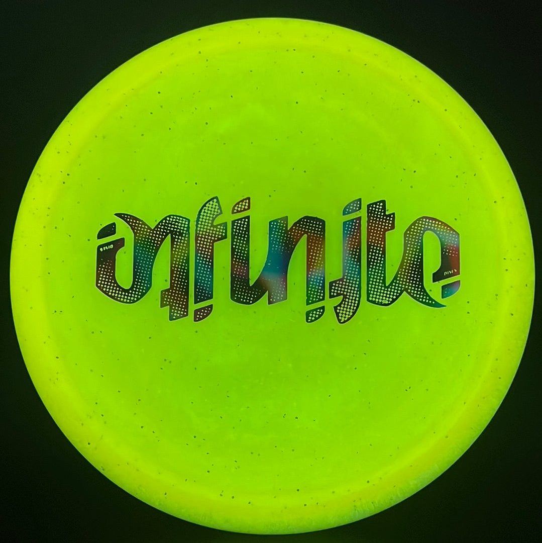 Metal Flake Glow C-Blend Glyph (First Run) - Ambigram