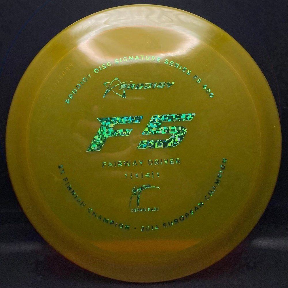 F5 400 Plastic Fairway Driver - Seppo Paju Signature Stamp