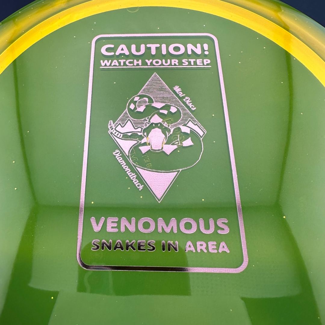 Eternal Diamondback - CAUTION Stamp