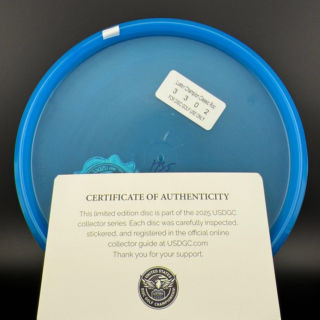 Luster Champion Classic Roc - USDGC Wax Seal - Small Batch 1/75