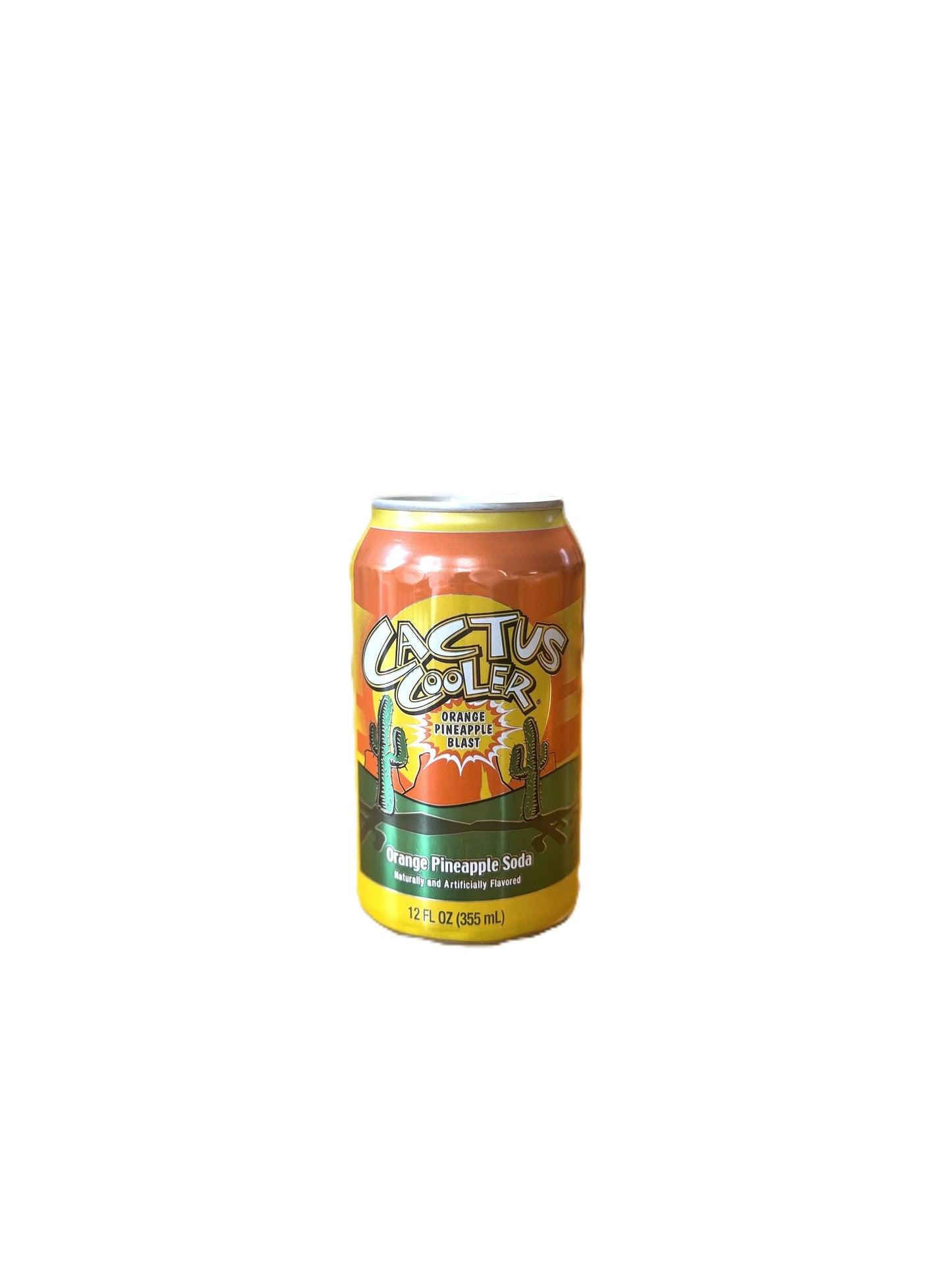 Cactus Cooler Orange Pineapple Soda – Retro Citrus Tropical Soda Classic American Flavor (US)