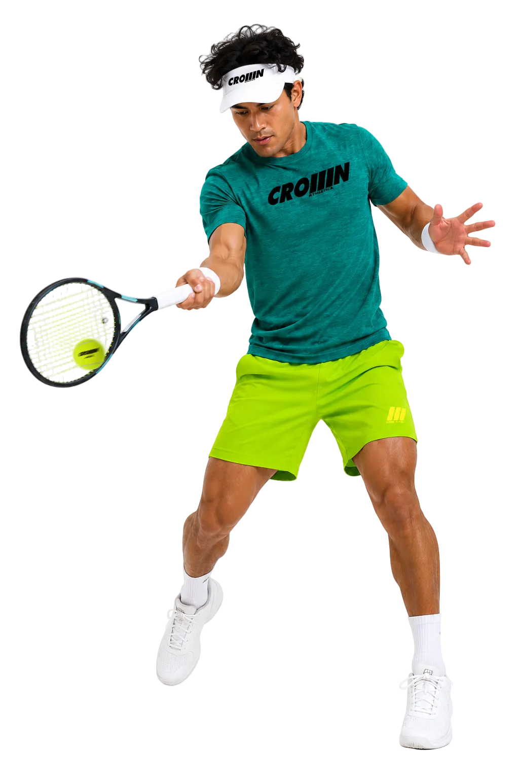 CROWN ATHLETICA™ /// Logo Short (ATOMIC LIME)