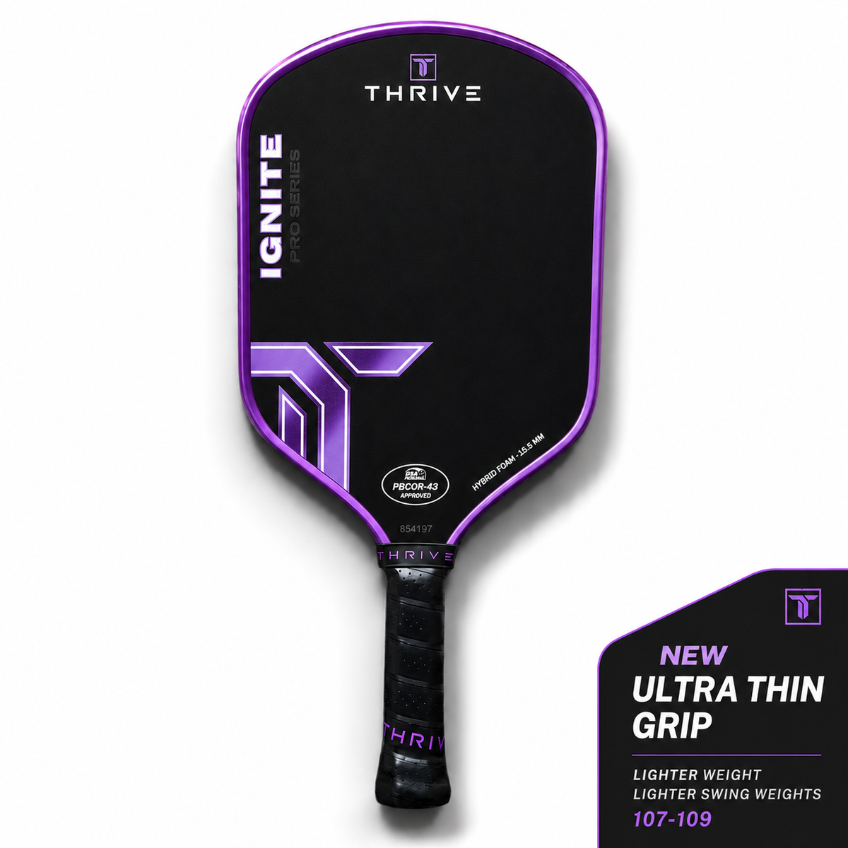 IGNITE HYBRID FOAM **PRESALE** Electric Violet · Thin Handle Edition Estimated Ship Date Nov 3