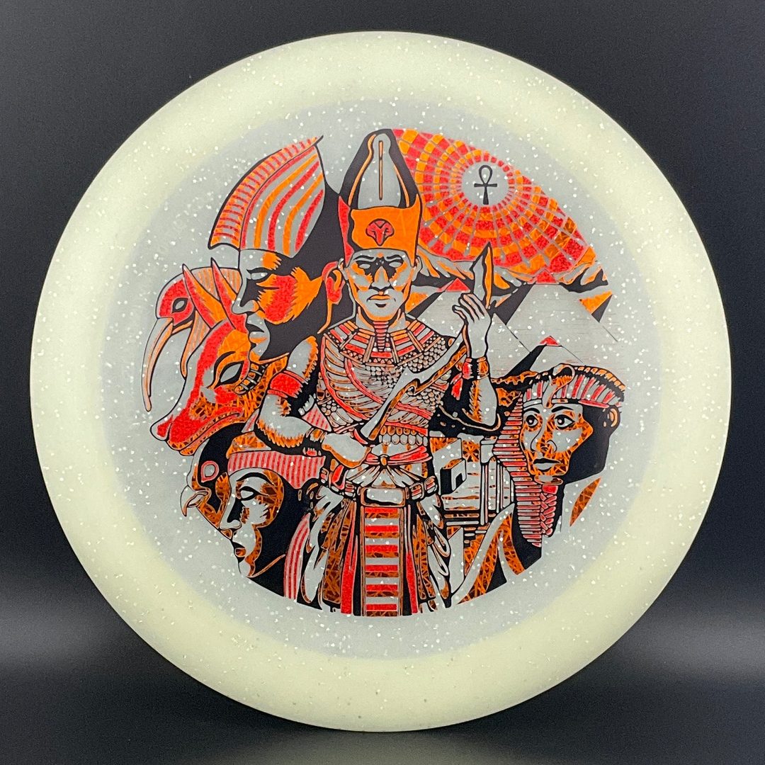 Metal Flake Glow Aztec X-Out - Gods of Egypt