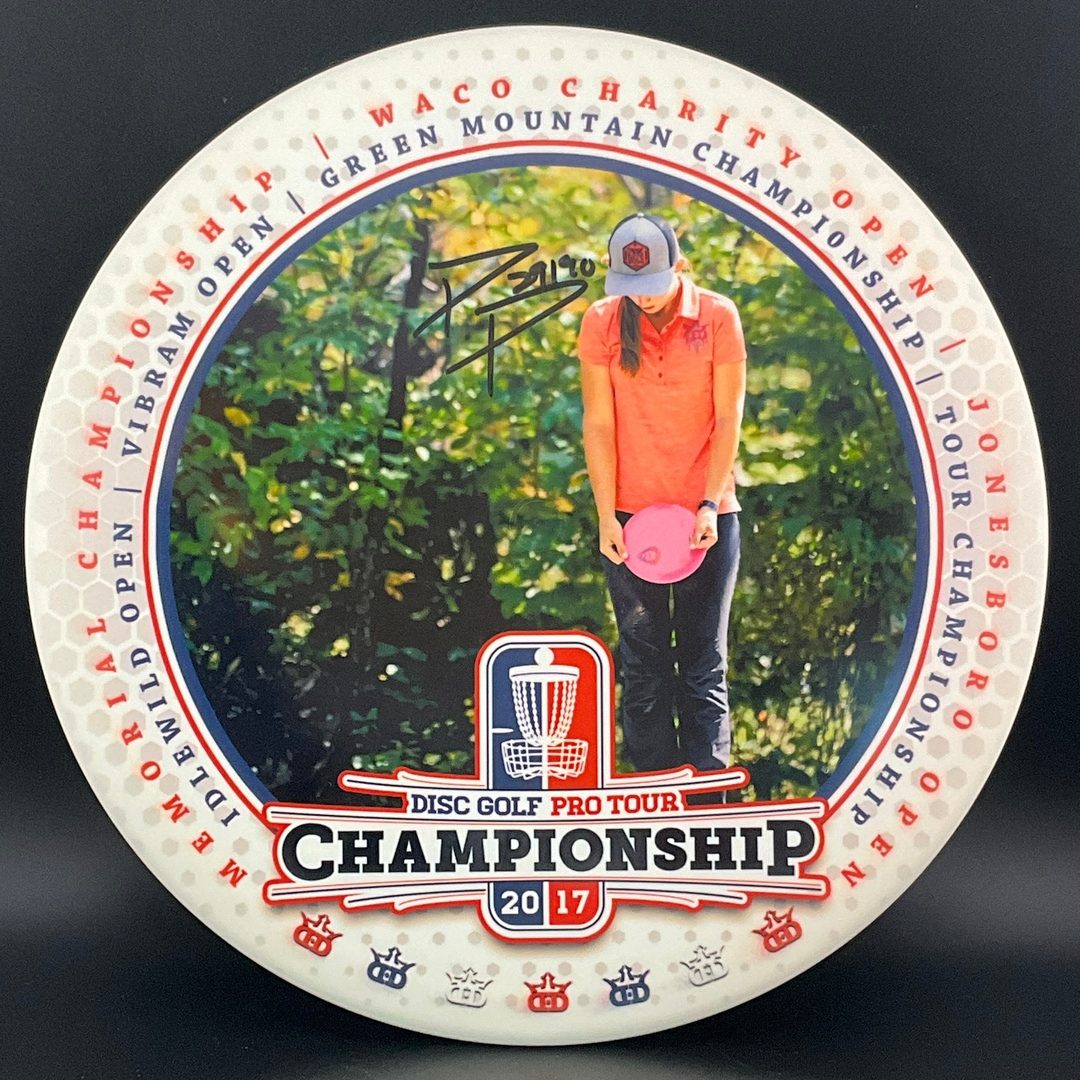 Fuzion EMac Truth *Signed* - DyeMax - 2017 DGPT Championship Paige Pierce