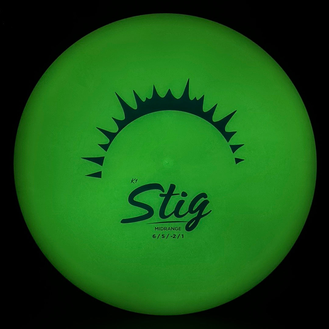 K1 Glow Stig - First Run