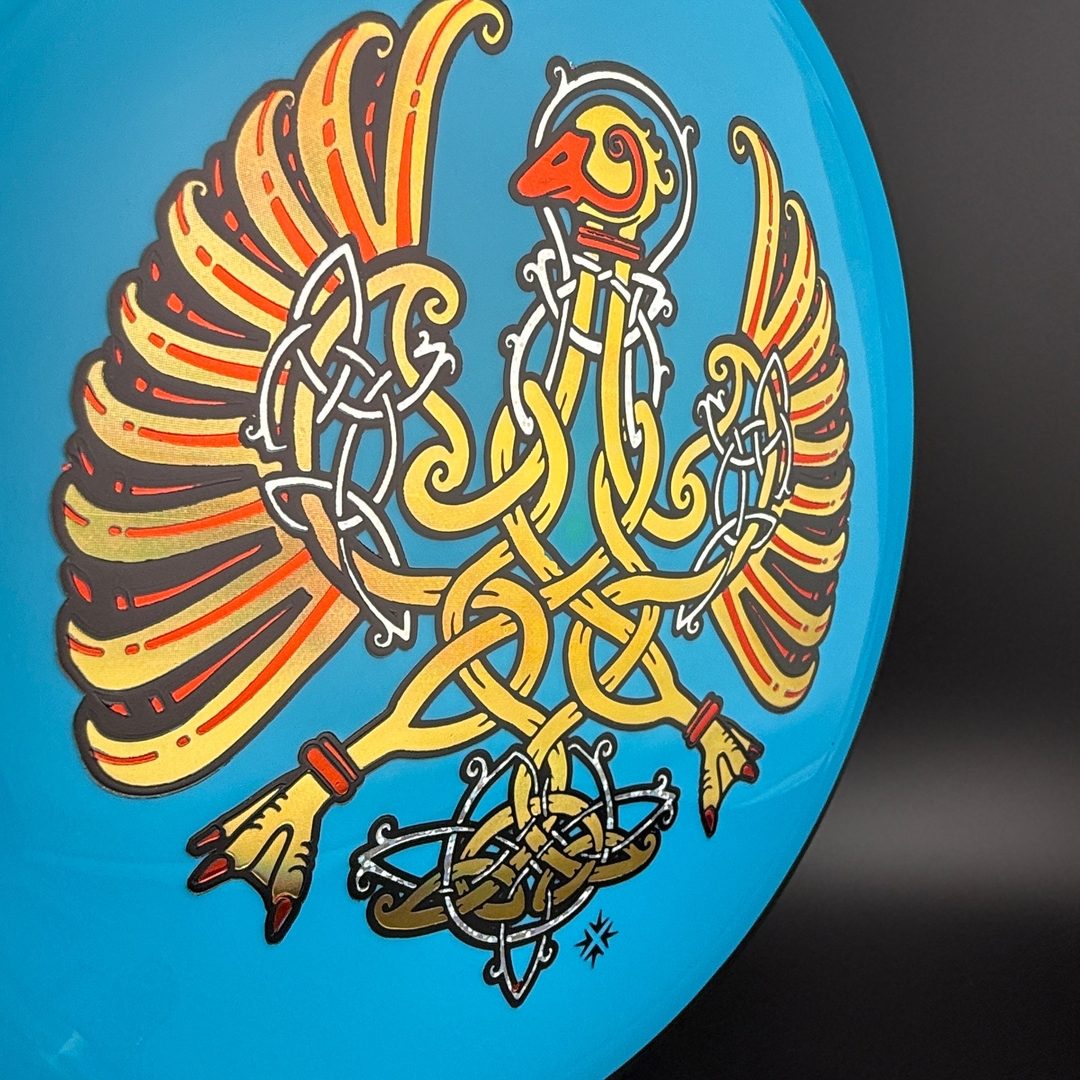 Neutron Signal - "Eternally Knotty" - Artist Variant Golden Feather