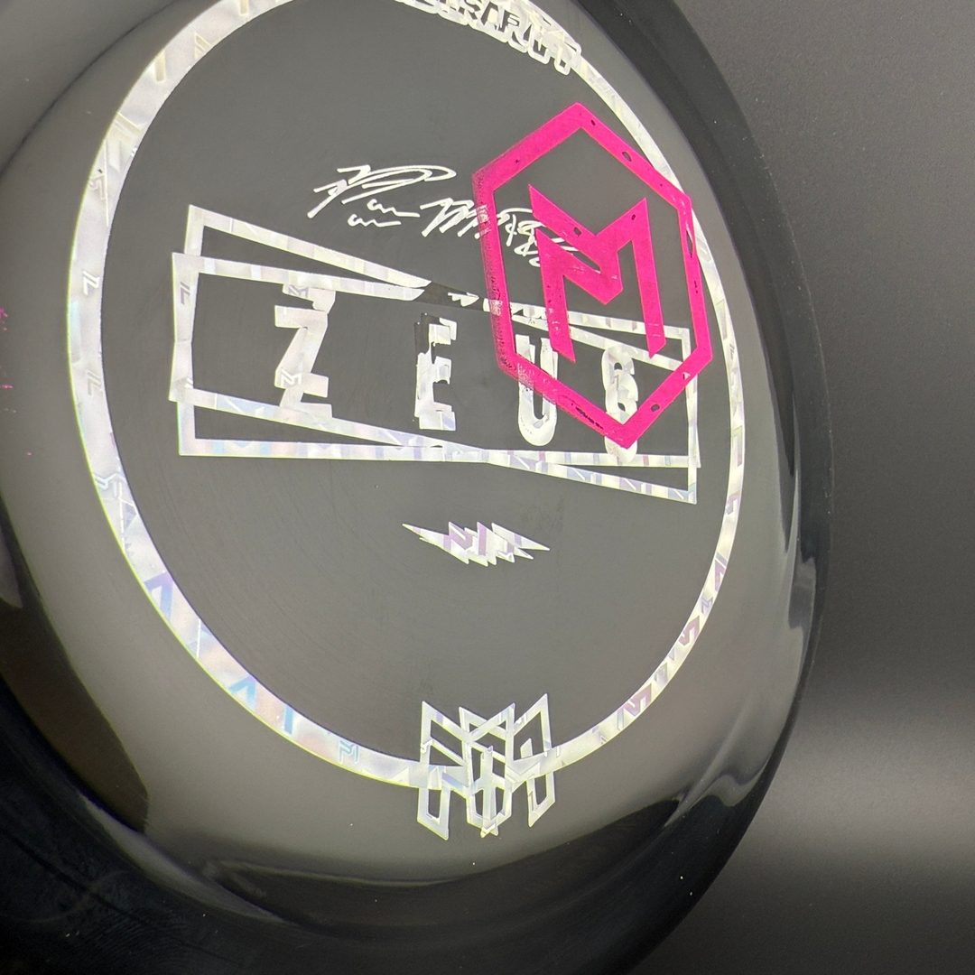 Midnight CryZtal Zeus - Paul McBeth Overstamp Misprint
