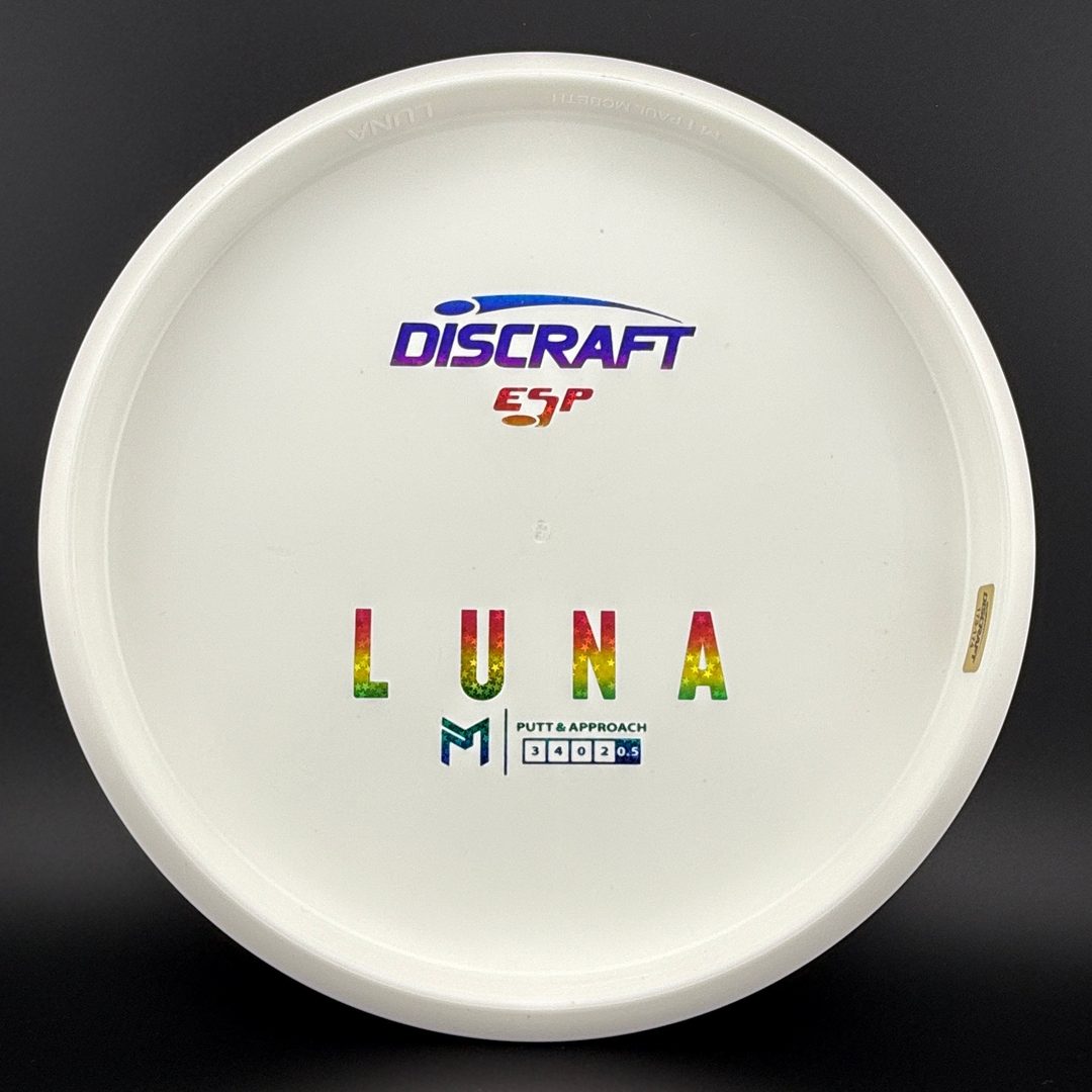 White ESP Luna - Bottom Stamp - Dyer's Delight