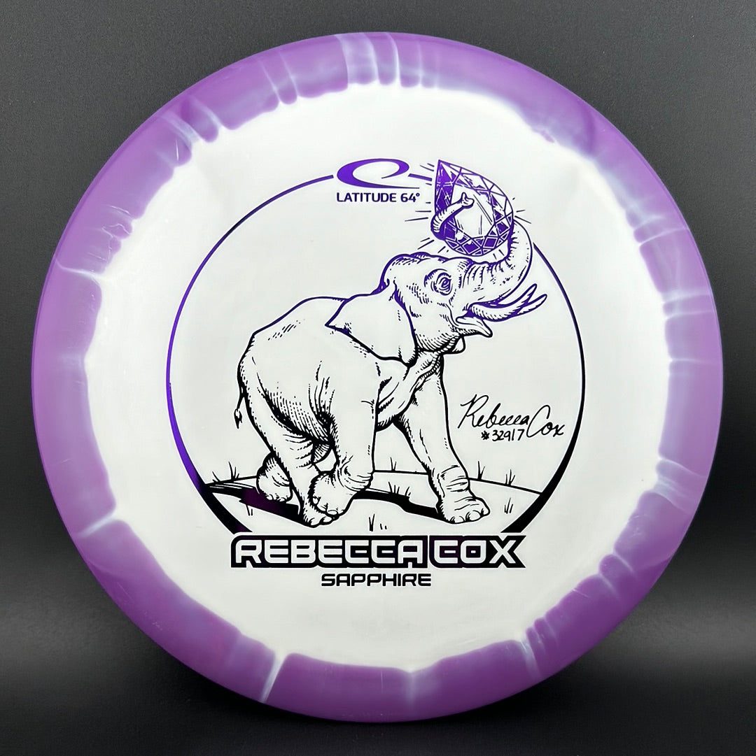 Gold Orbit Sapphire - Rebecca Cox 2024 Tour Series