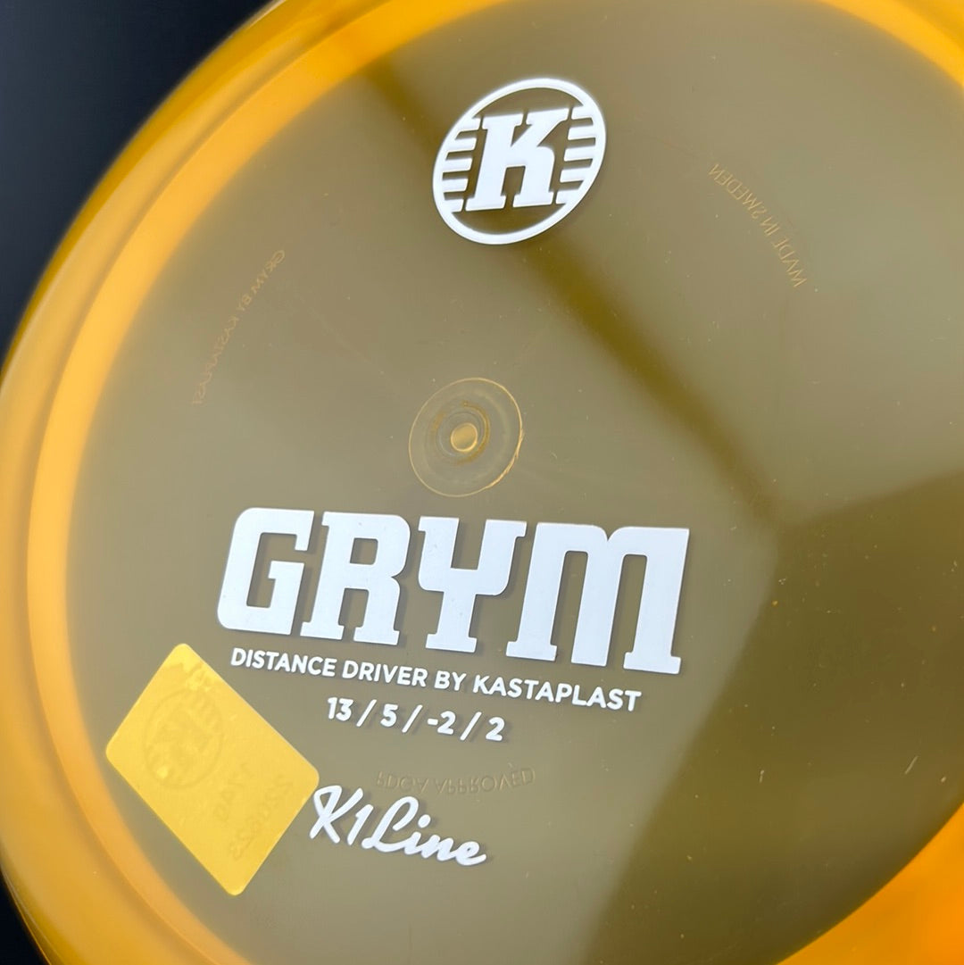 K1 Grym - 2022 Stickered Run