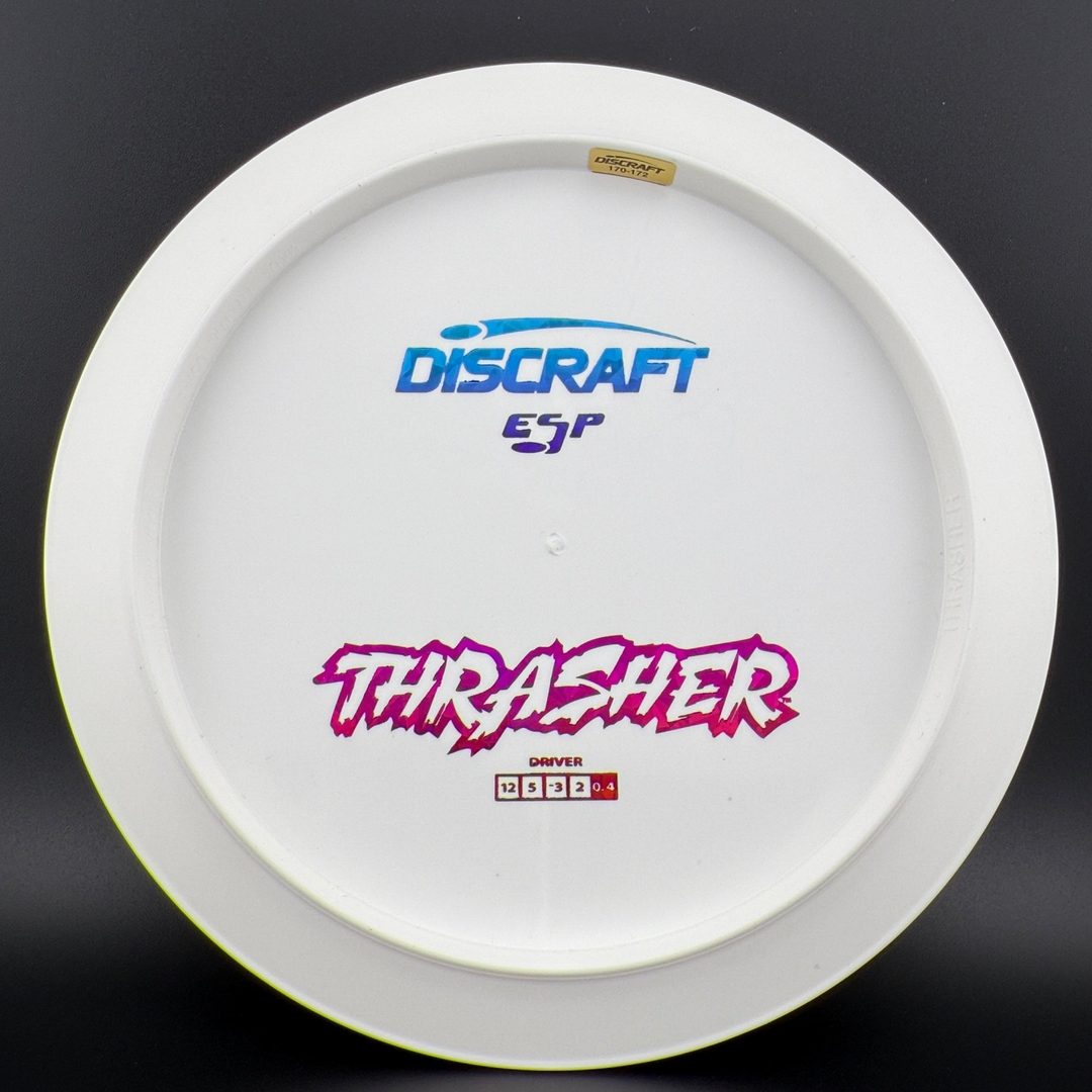 White ESP Thrasher - Bottom Stamp (Dyer's Delight)