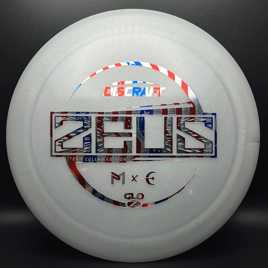 Z Glo Metallic Zeus - Paul McBeth & Corey Ellis Collaboration