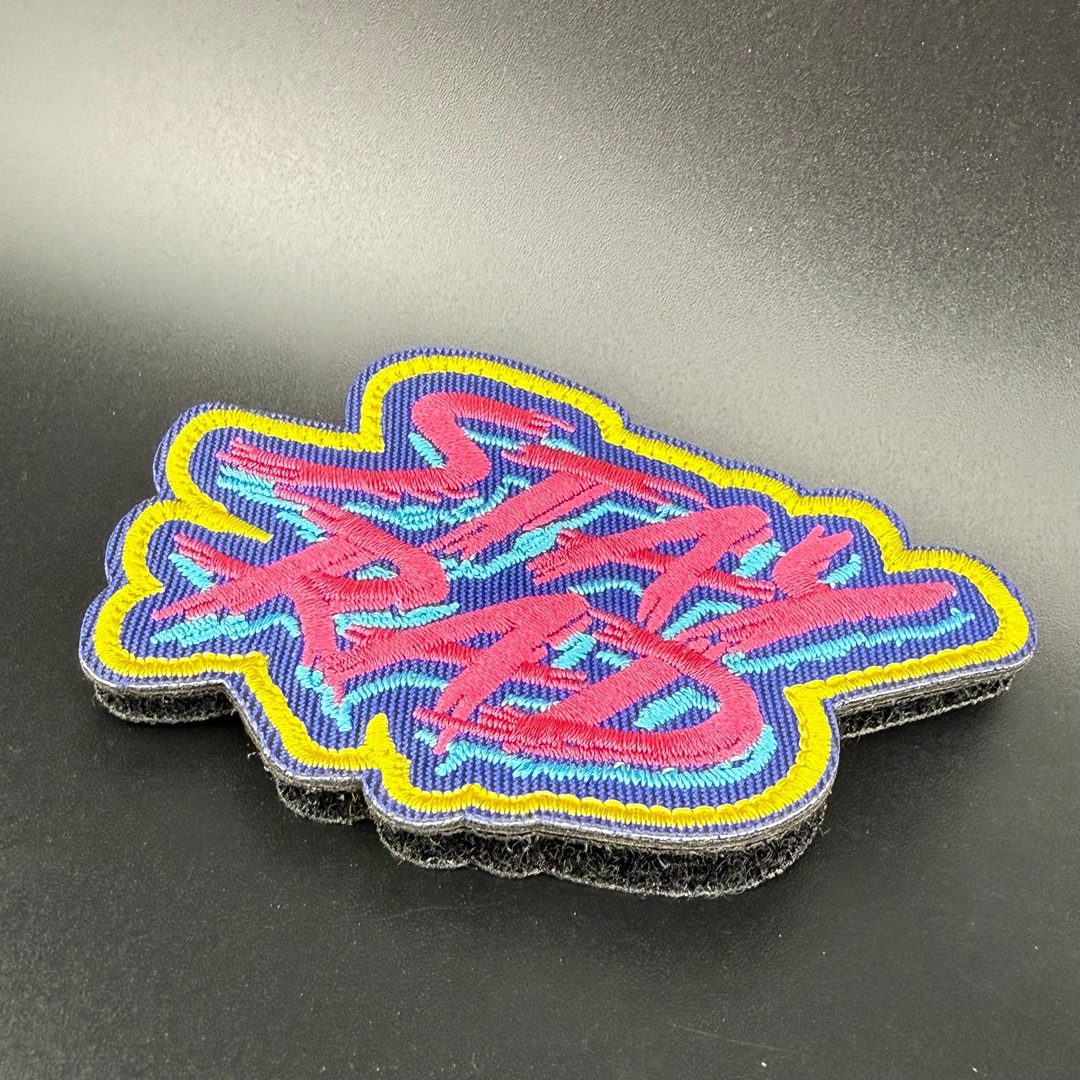 STAY RAD Patch - Hook N Loop Patch