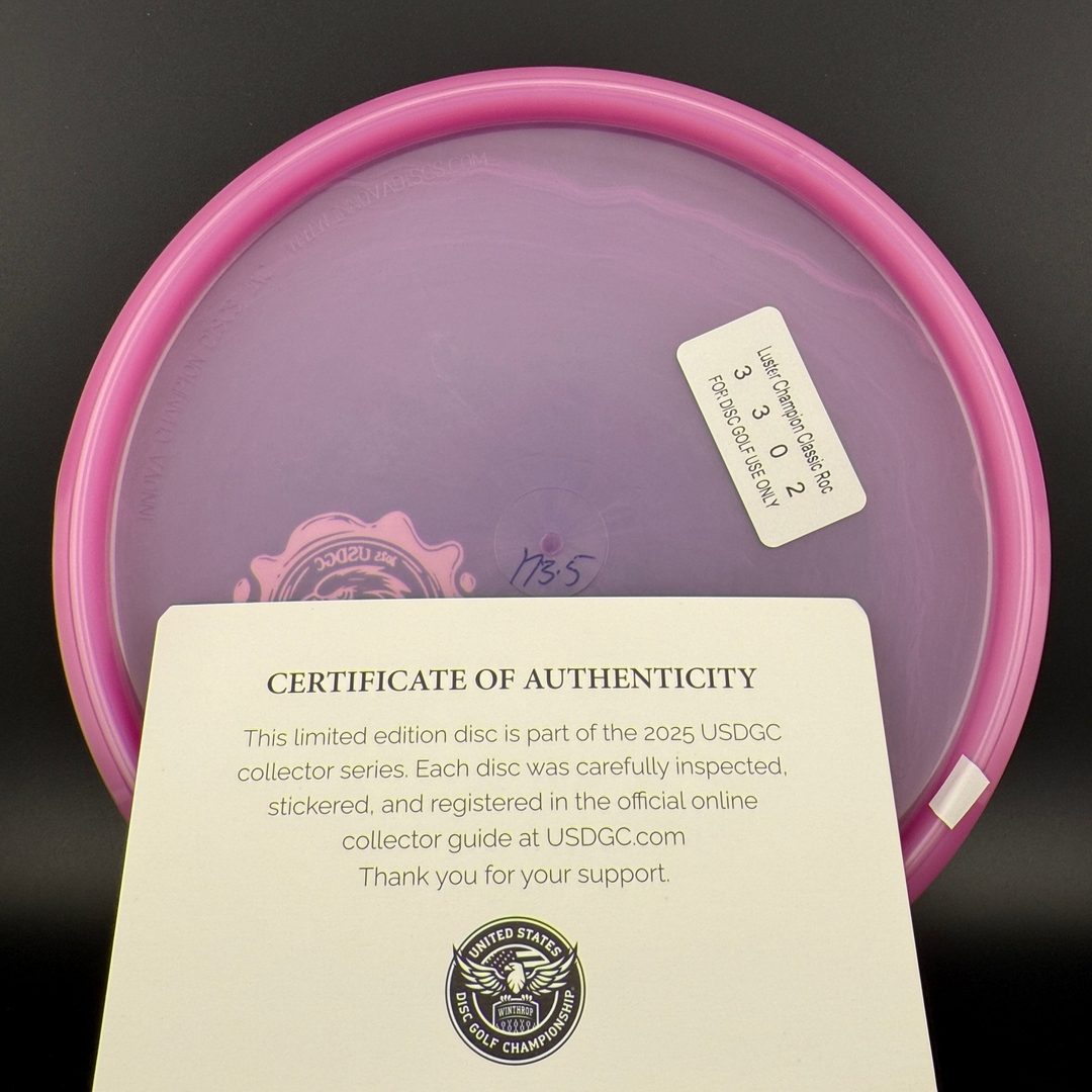 Luster Champion Classic Roc - USDGC Wax Seal - Small Batch 1/75