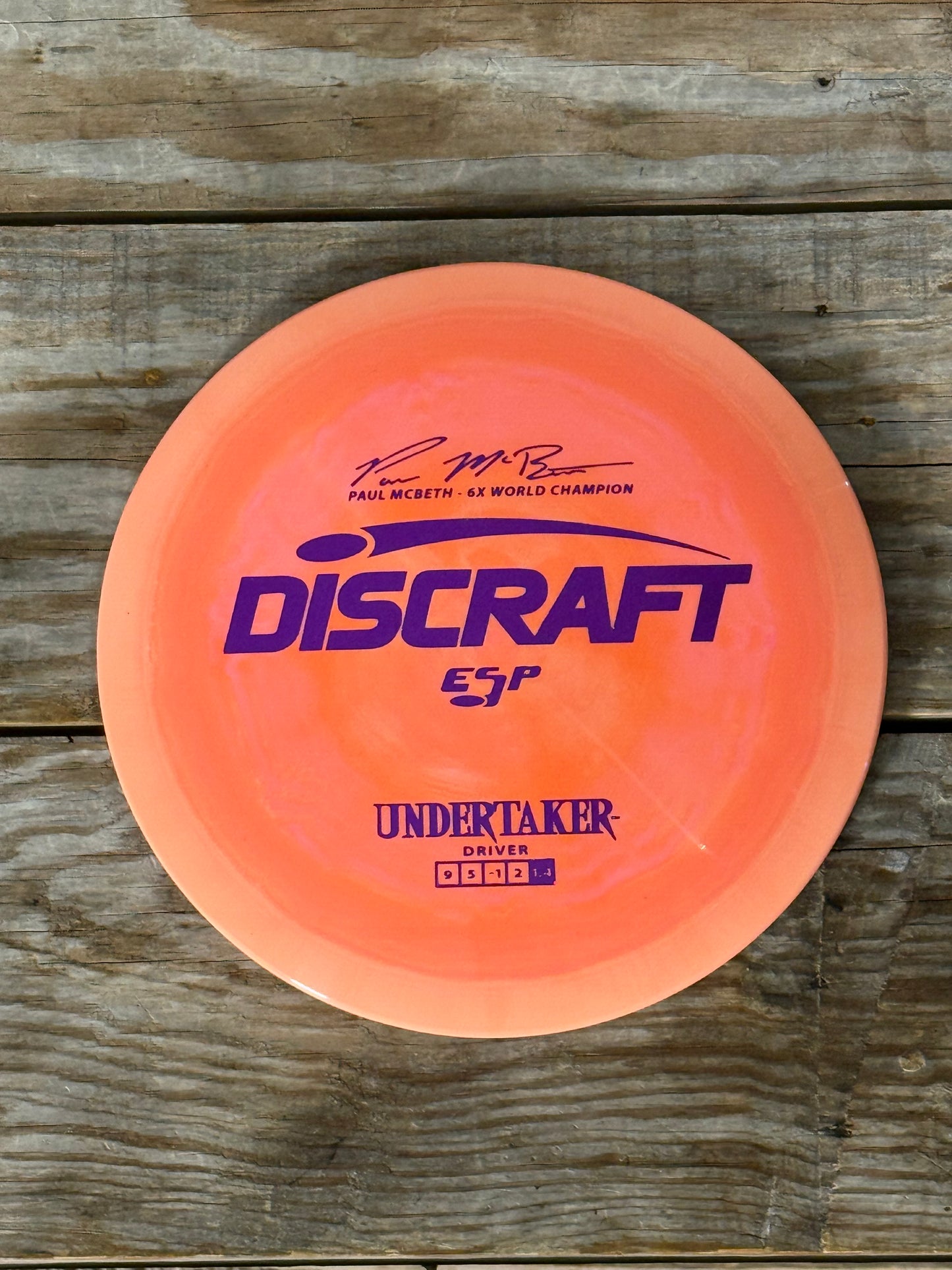 Paul McBeth 6x ESP Undertaker
