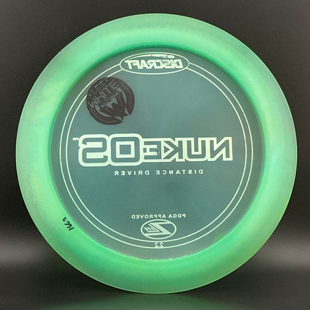 Z Lite Nuke OS *Les White Stash* - PFN! Swirly Frosted Jade!