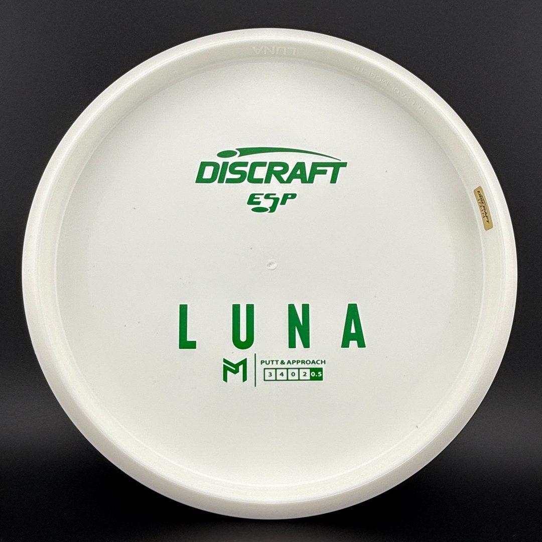 White ESP Luna - Bottom Stamp - Dyer's Delight