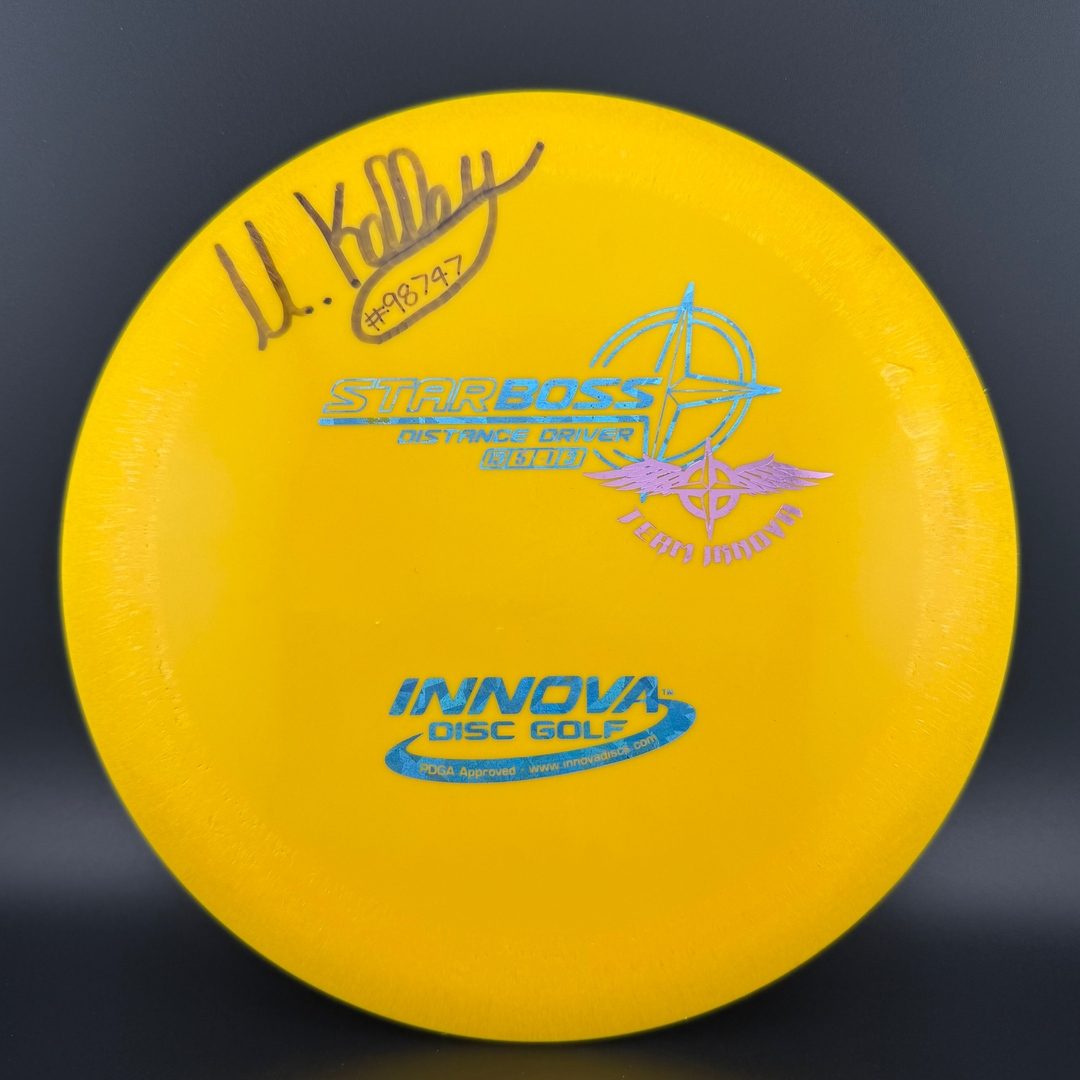 Star Boss *Signed* - Uriyah Kelley - Team Innova *Used
