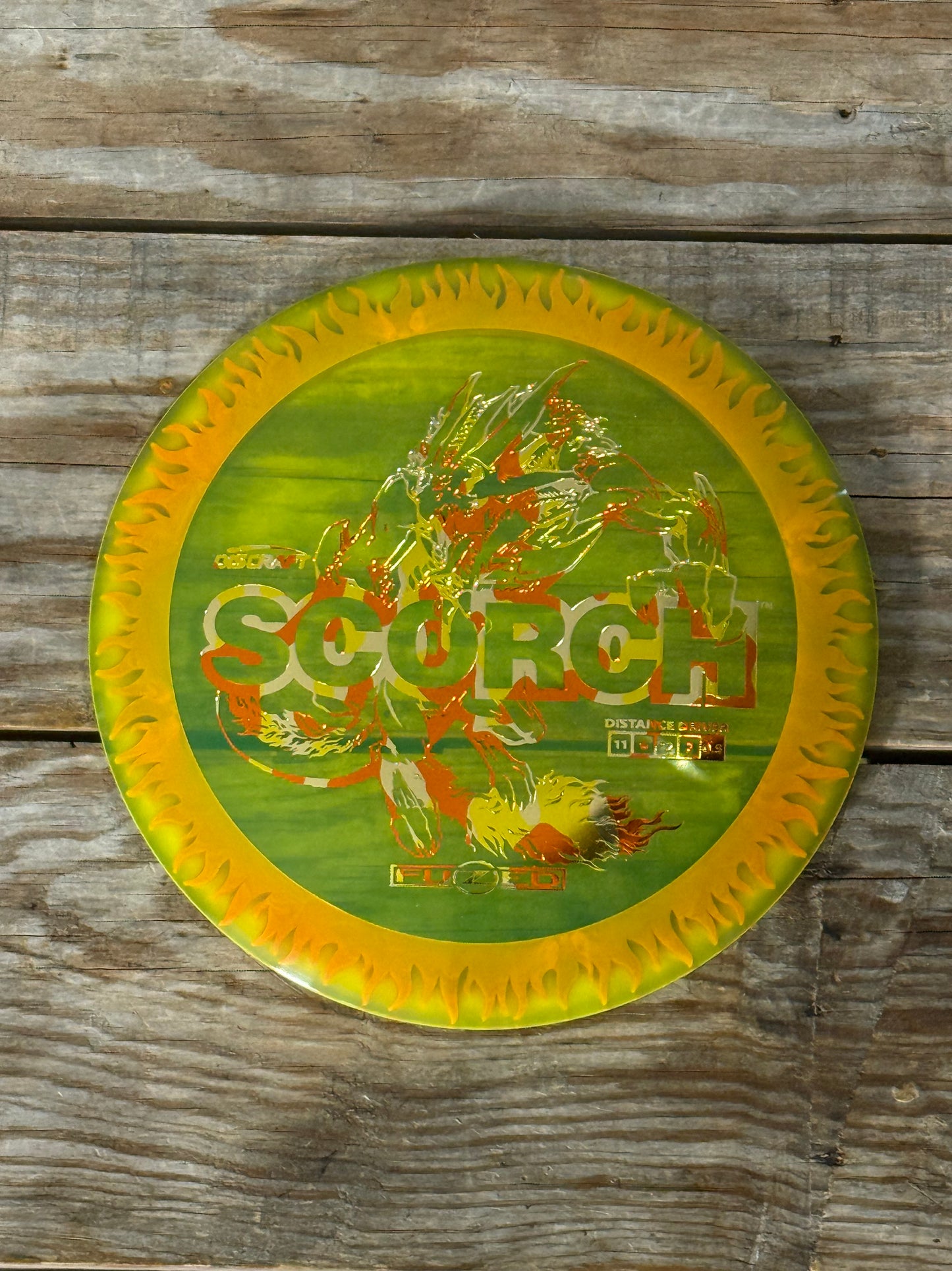 Fuzed Z Scorch with Flame Pattern