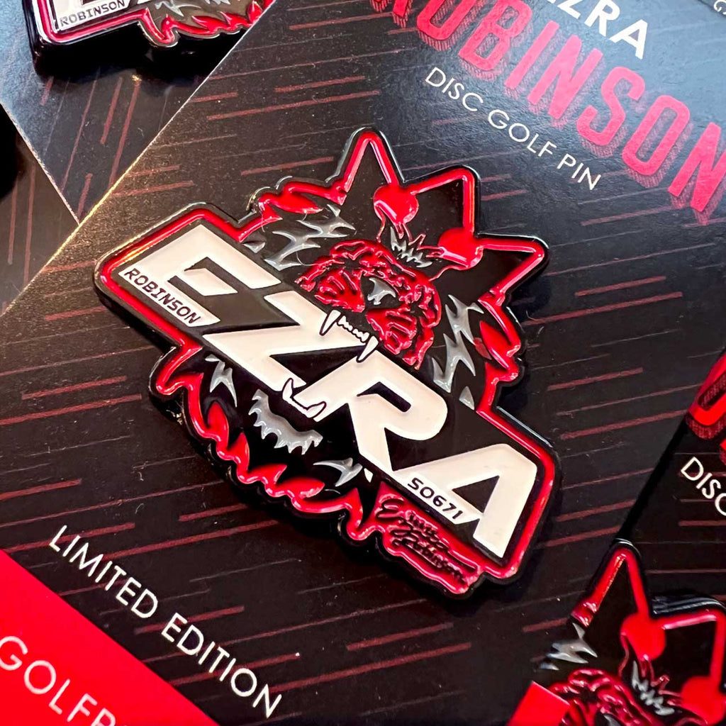Ezra Robinson Pin - Metal Backer